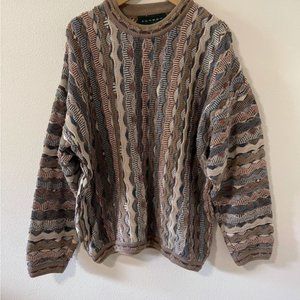 Vintage Tundra Canada Knit Crewneck Sweater-L